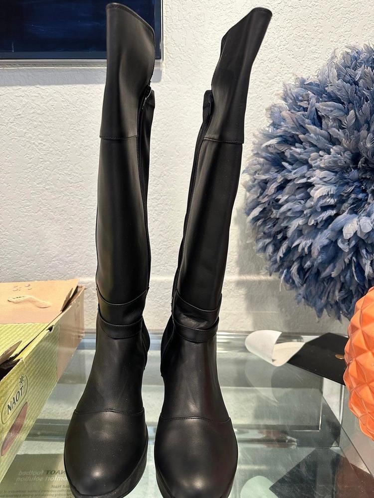 Naot Delilah knee boots (black) size 42